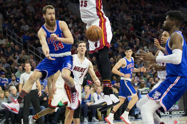  热火主场连胜遭终结无缘东部前三  